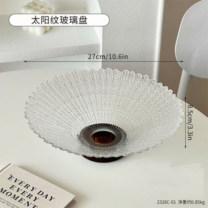 Decorative Glass Centerpiece Bowl Homeandso