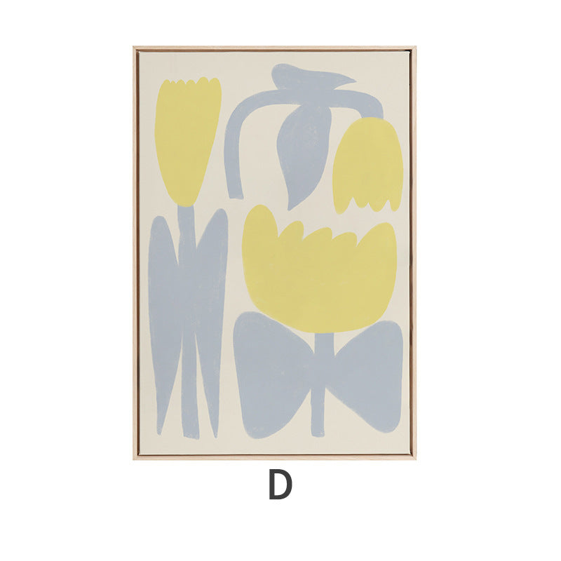 Chic Modern Floral Wall Art Homeandso