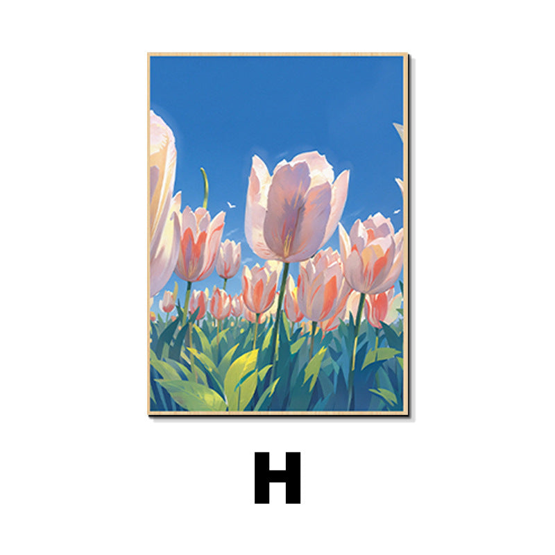 Floral Botanical Print Wall Art Homeandso