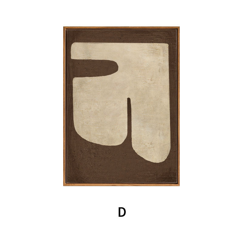 Abstract Minimalist Framed Artwork Homeandso