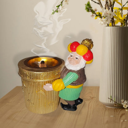 Decorative Trash Can Figurine Homeandso