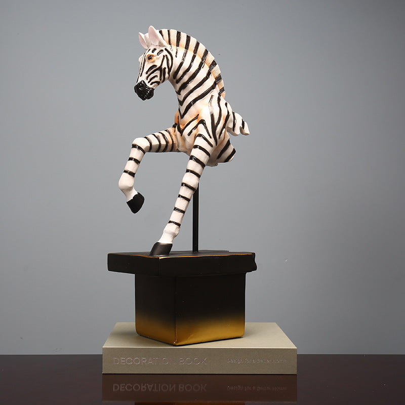 Decorative Zebra Sculpture Homeandso
