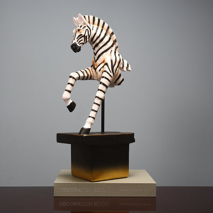 Decorative Zebra Sculpture Homeandso