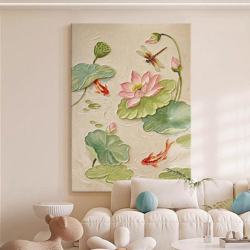 Nature-Inspired Textured Canvas Wall Art Homeandso