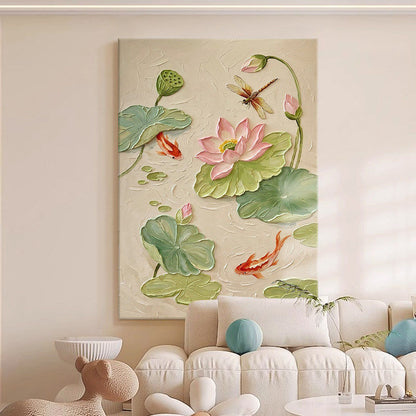 Nature-Inspired Textured Canvas Wall Art Homeandso