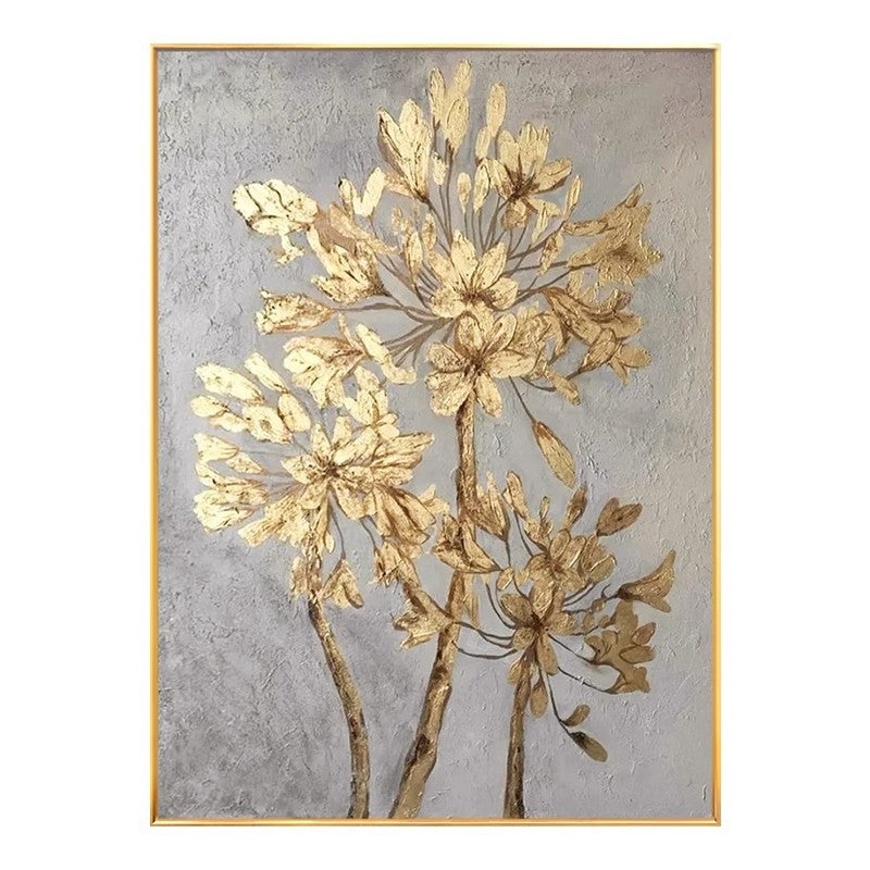 Textured Floral Embossed Wall Art Homeandso