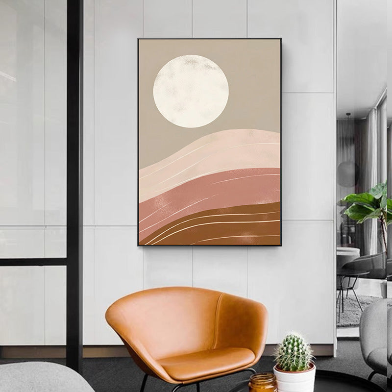 Abstract Desert Landscape Art Print Homeandso