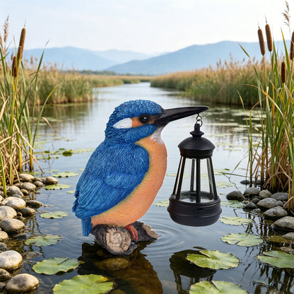 Outdoor Decorative Kingfisher Lantern Homeandso