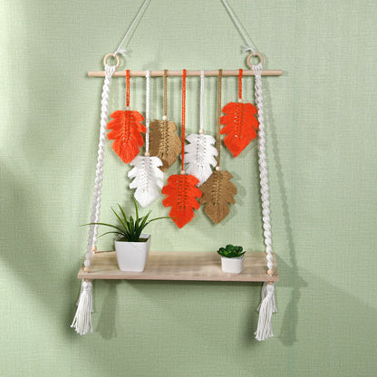 Bohemian Leaf Wall Art Decor Homeandso