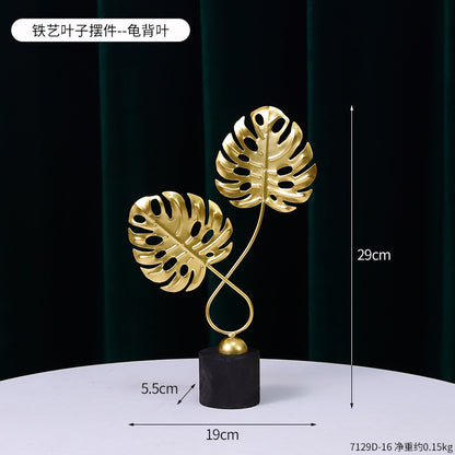 Decorative Metal Floral Sculpture Homeandso
