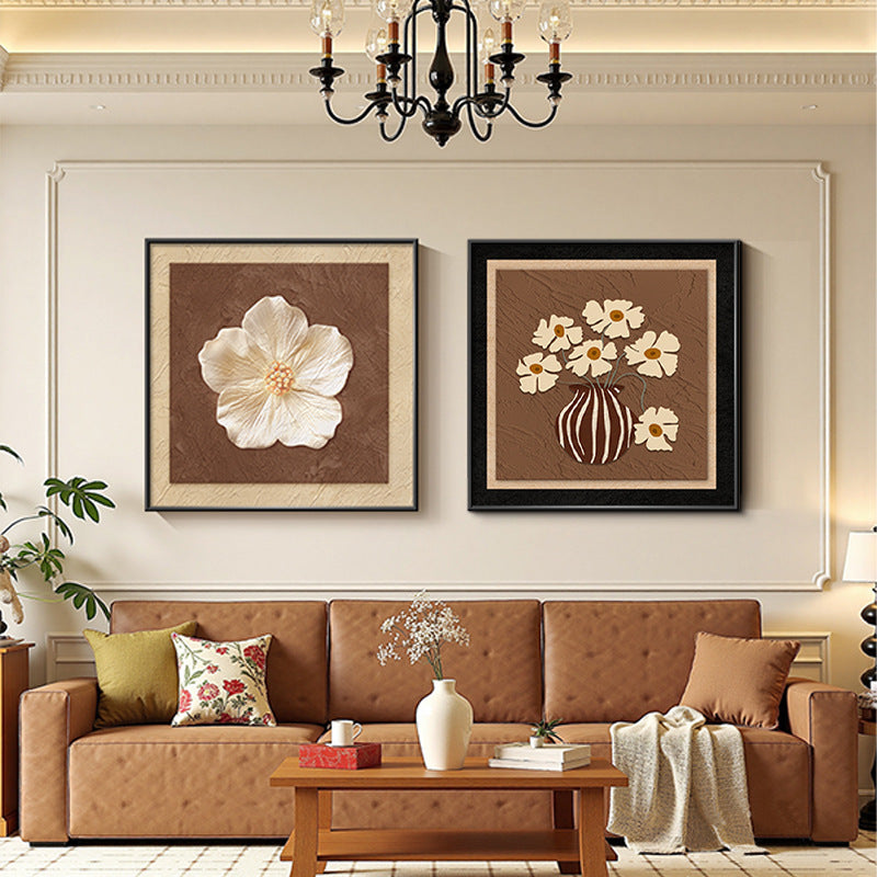 Framed Floral Still Life Artwork Homeandso