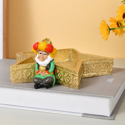 Decorative Trash Can Figurine Homeandso