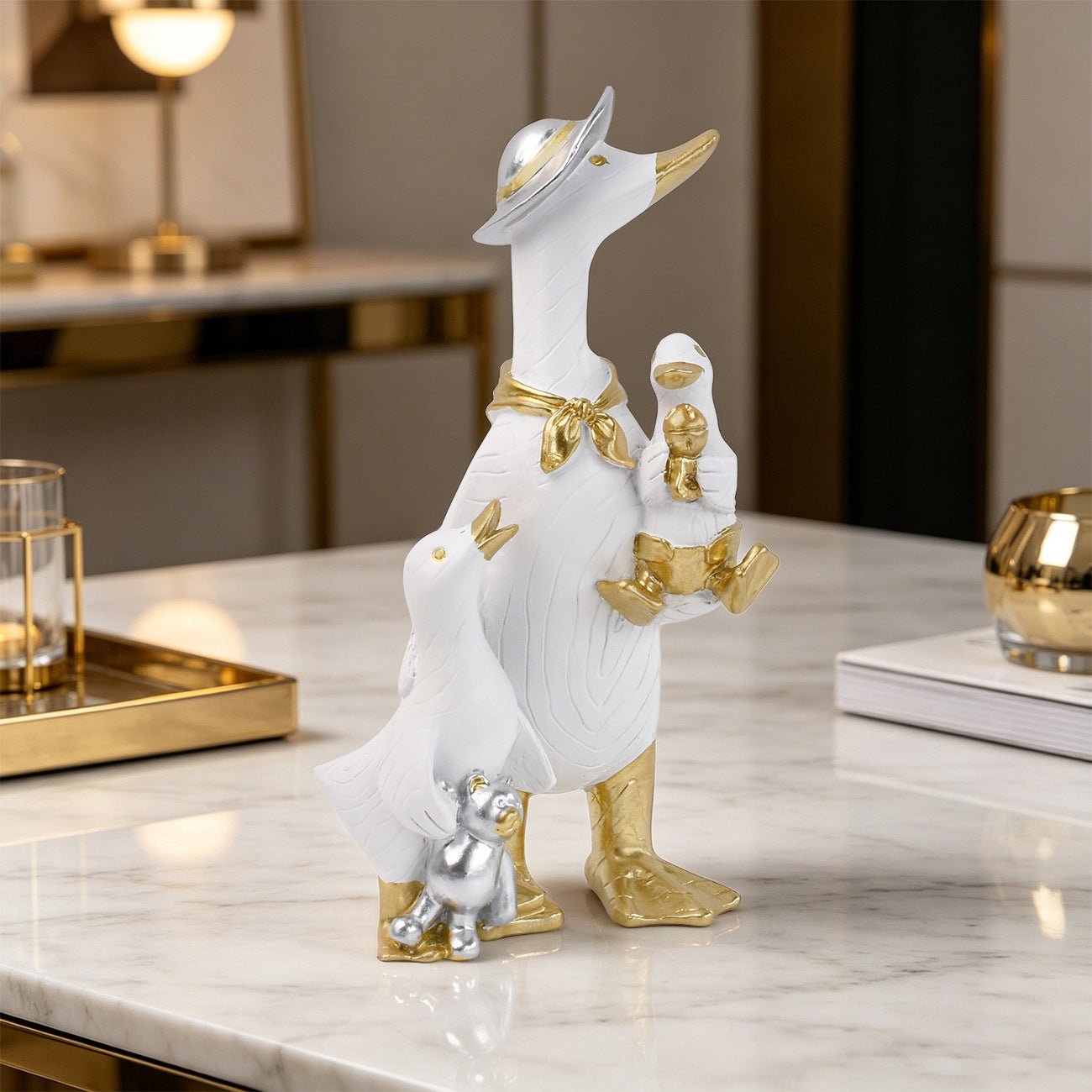 Decorative Duck Figurine Homeandso