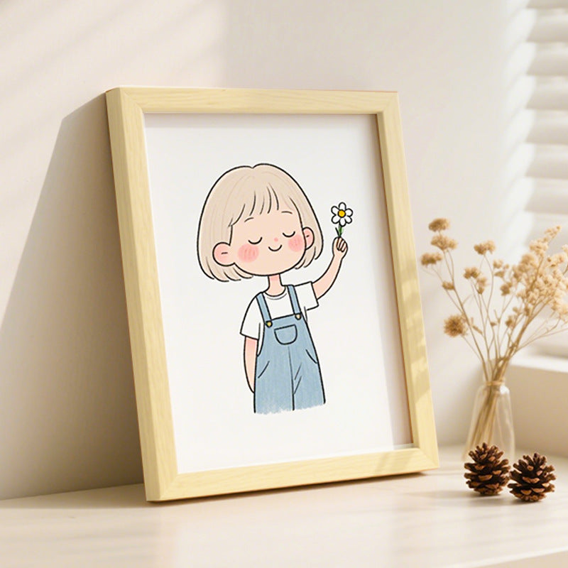 Illustrated Character Art Frame