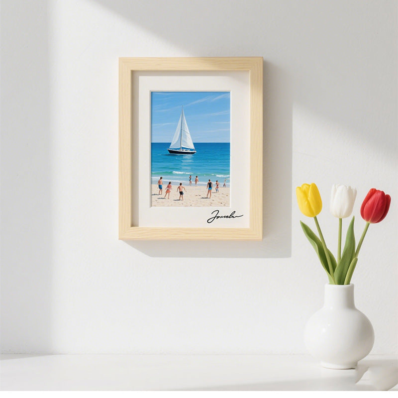 Coastal Scene Art Frame