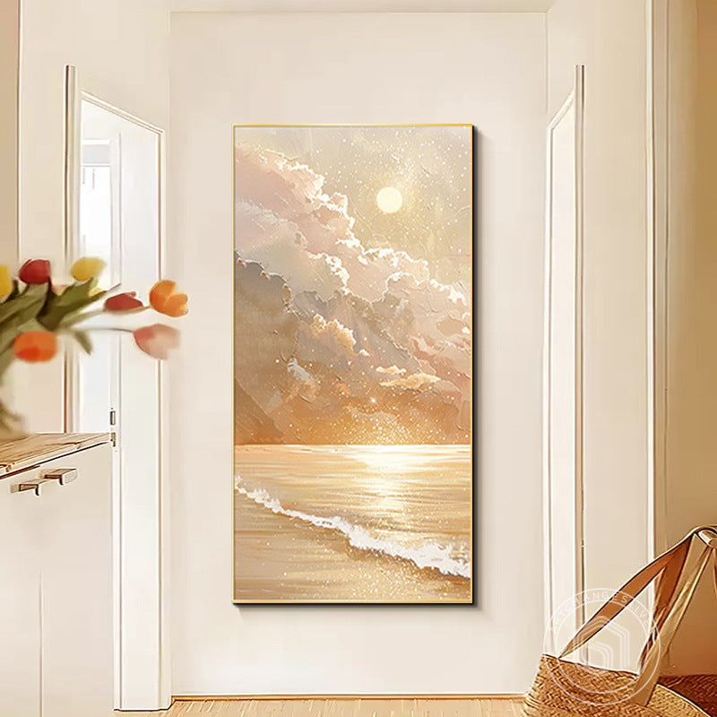 Elegant Coastal Sunset Wall Art Homeandso