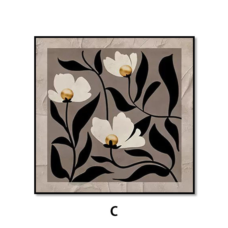 Artistic Butterfly Motif Framed Wall Art Homeandso
