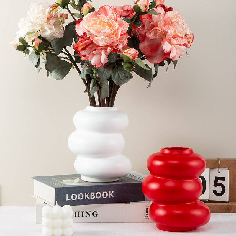Decorative Stackable Boucle Planter Homeandso