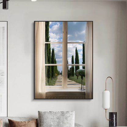 Scenic Landscape Canvas Art Print Homeandso