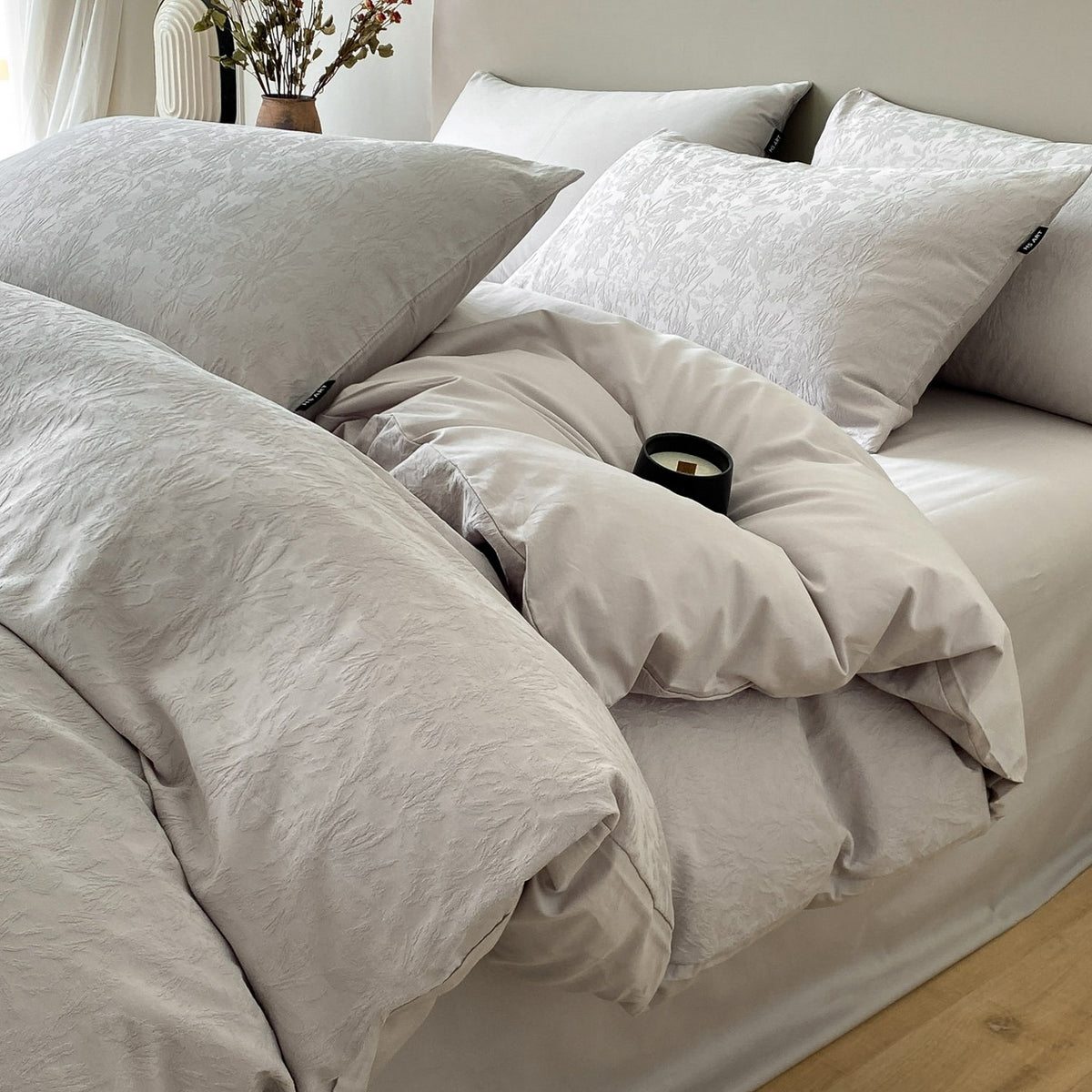 Textured Duvet Cover Set