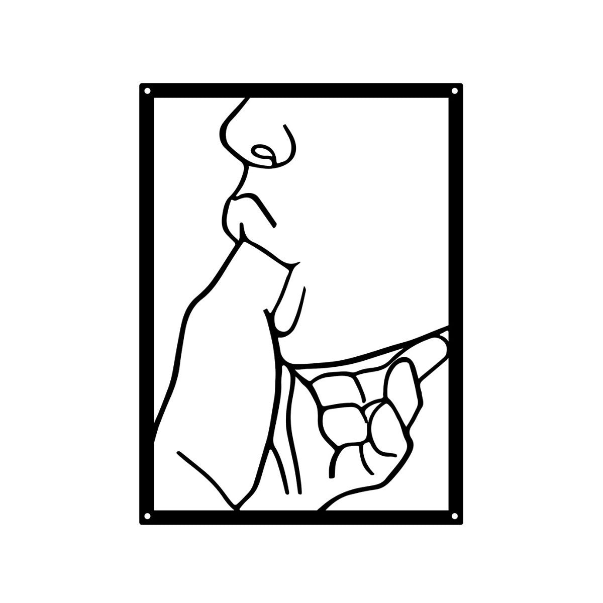 Minimalist Line Art Wall Décor Homeandso