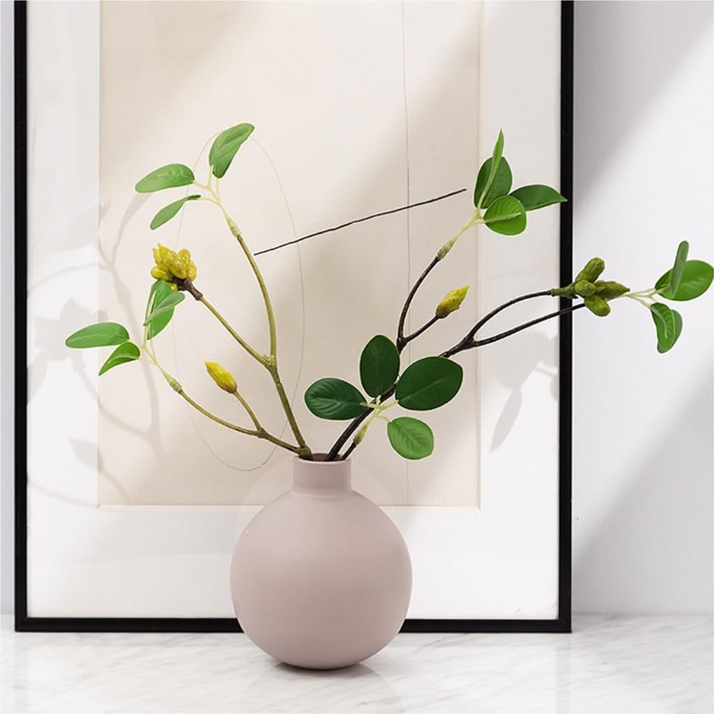 Artistic Round Decorative Vase Homeandso