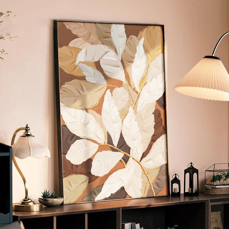 Elegant Botanical Leaf Wall Art Homeandso