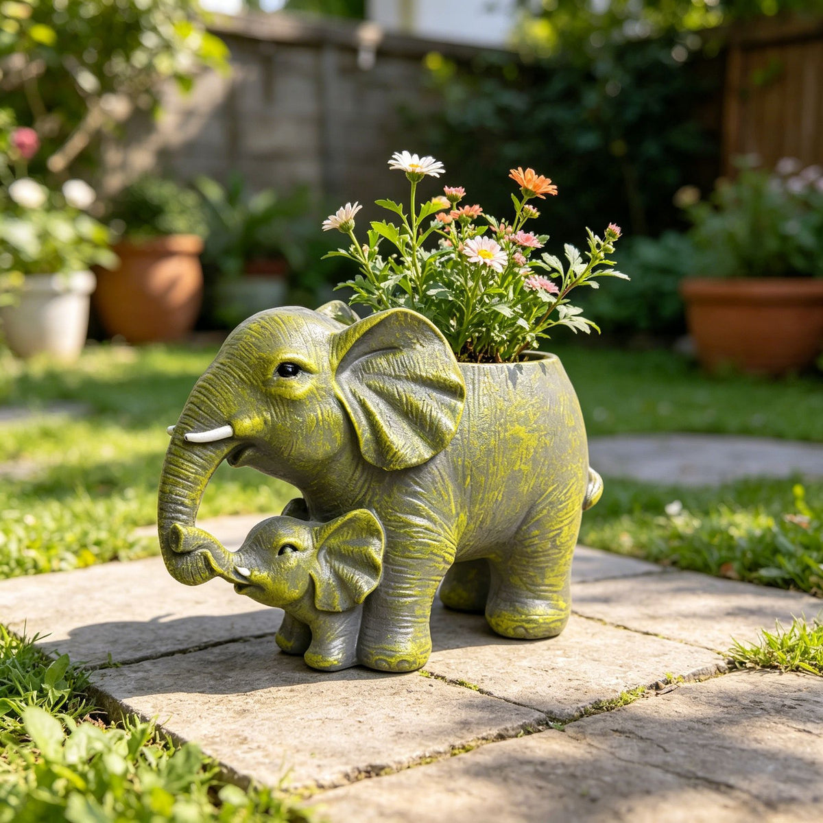 Decorative Elephant Figurine Homeandso