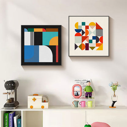 Decorative Geometric Wall Art Homeandso