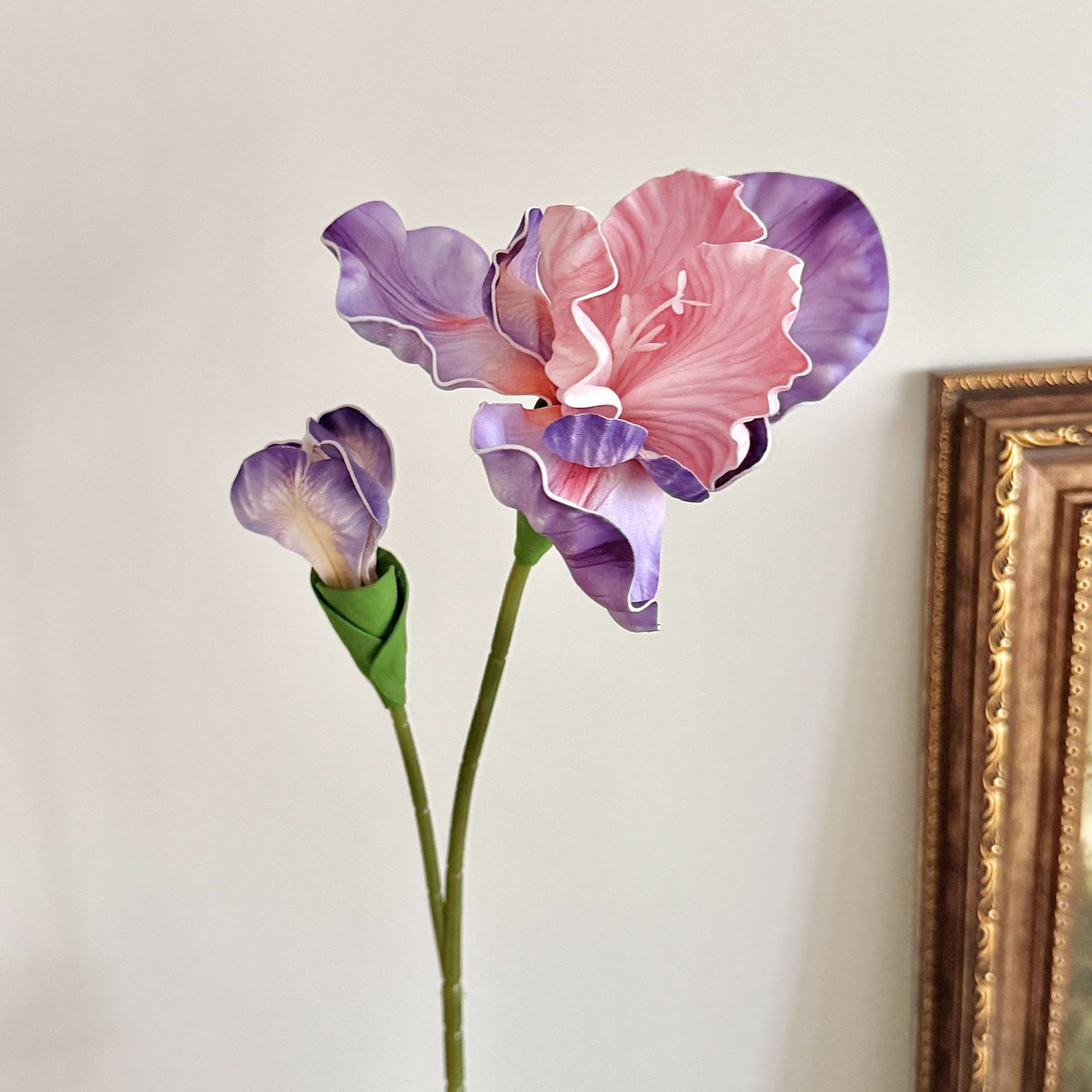 Lifelike Orchid Floral Bloom