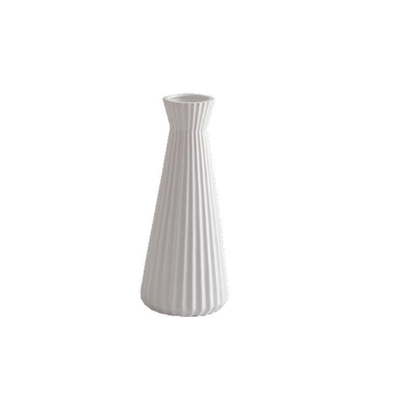 Elegant Textured Ceramic Vase Homeandso