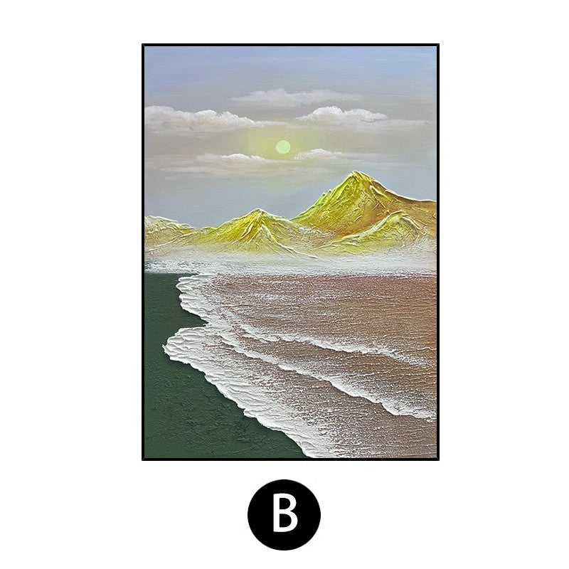 Textured Nature Landscape Canvas Art Homeandso