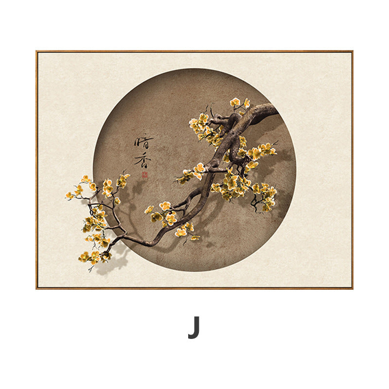 Elegant Framed Floral Blossom Art Print Homeandso