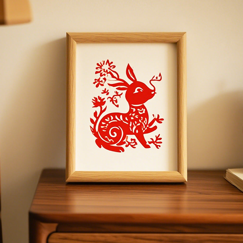 Decorative Rabbit Artwork Frame