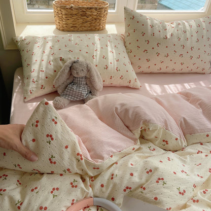 Playful Cartoon Duvet Cover Set Homeandso