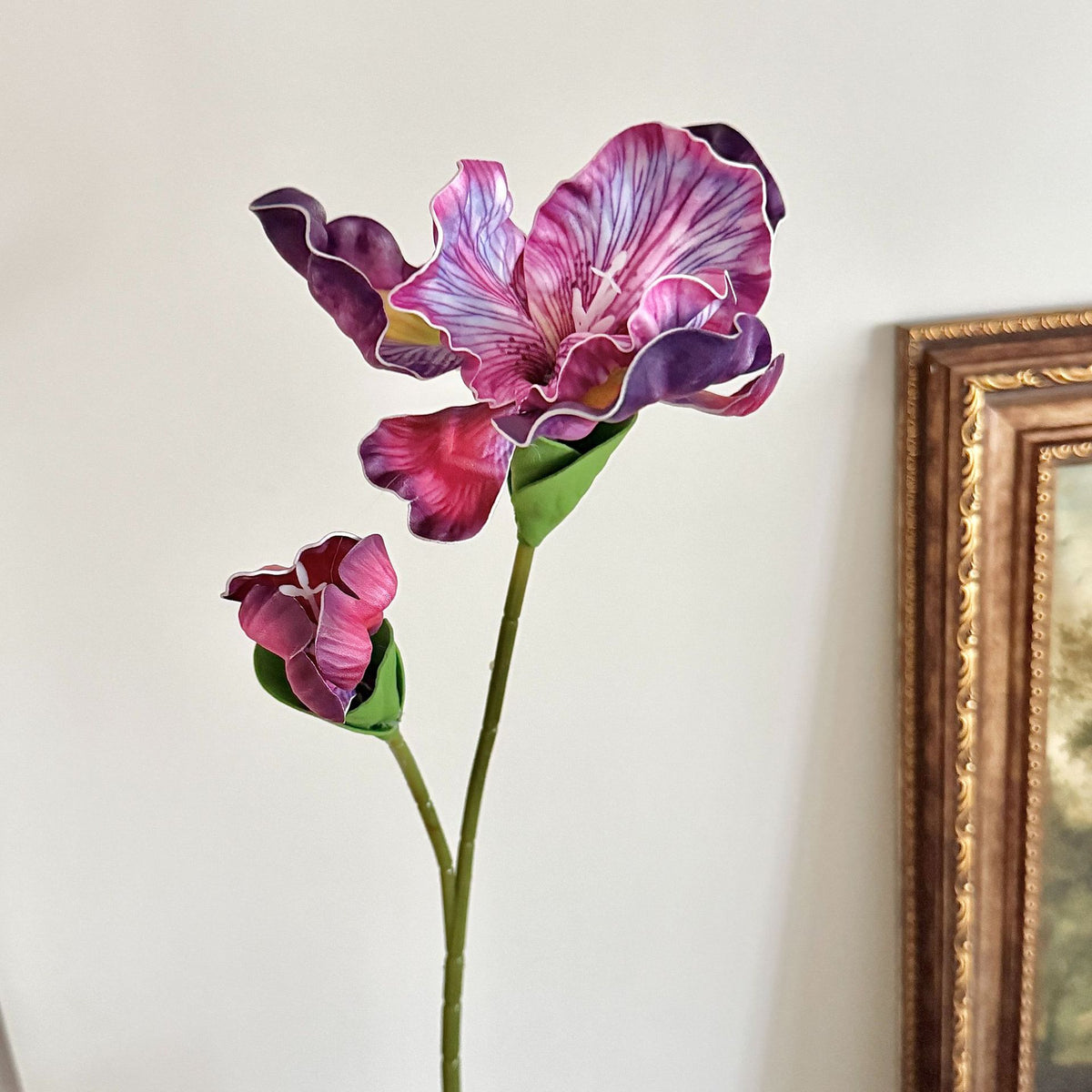 Lifelike Orchid Floral Bloom