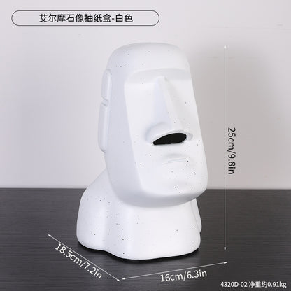 Artistic Moai Figurine Homeandso