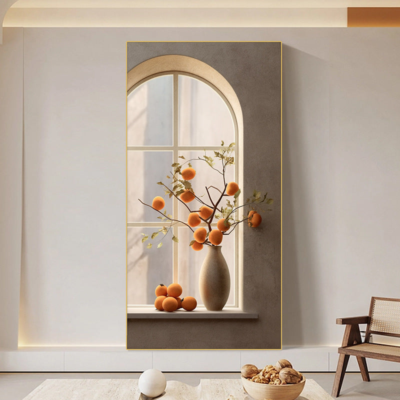 Decorative Artificial Orange Blossom Arrangement Homeandso