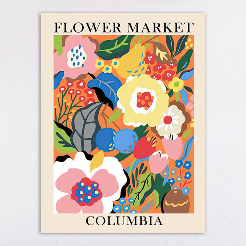 Matisse-Inspired Cut-Outs Art Print Homeandso