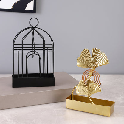 Decorative Ginkgo Leaf Centerpiece Homeandso