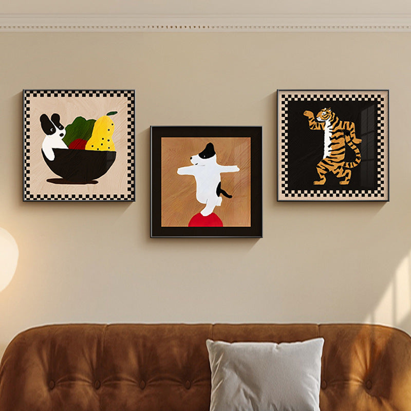Whimsical Elephant Illustration Art Print Homeandso