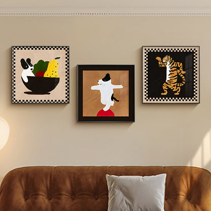Whimsical Elephant Illustration Art Print Homeandso
