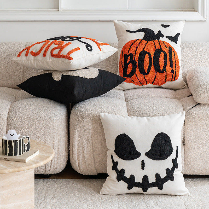 Halloween-Themed Decorative Pillow