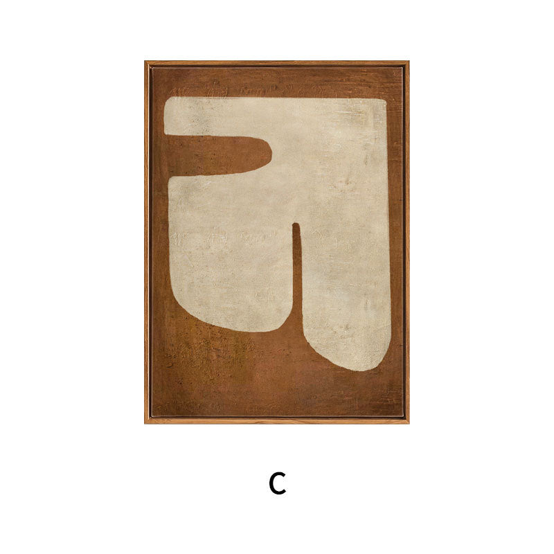 Abstract Minimalist Framed Artwork Homeandso