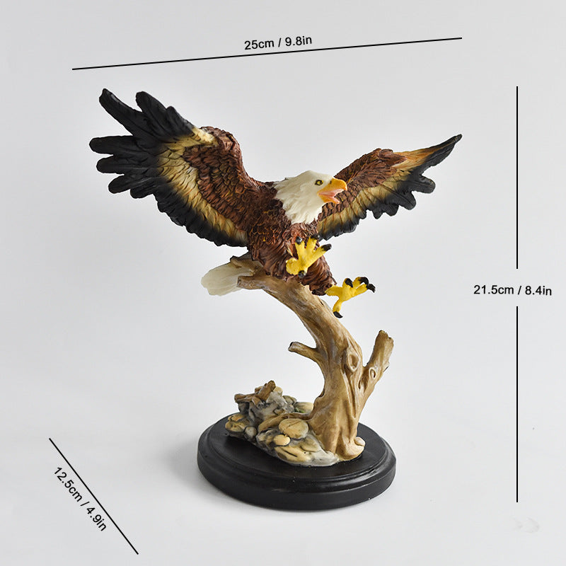 Majestic Bald Eagle Statue Homeandso