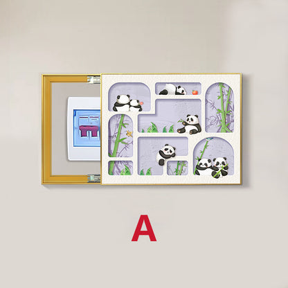Decorative Panda-Themed Picture Frame Homeandso
