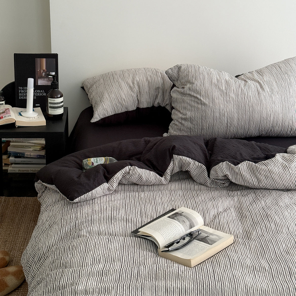 Playful Cartoon Character Bedding Set Homeandso
