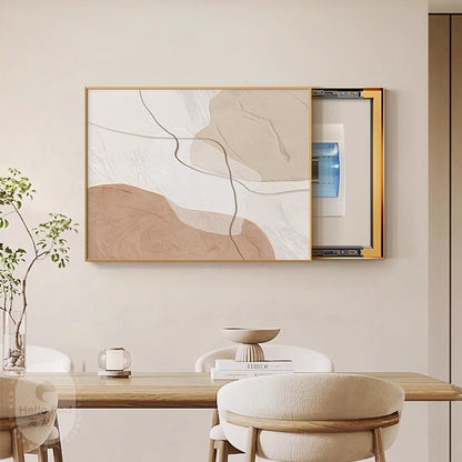 Abstract Textured Wall Artwork Homeandso