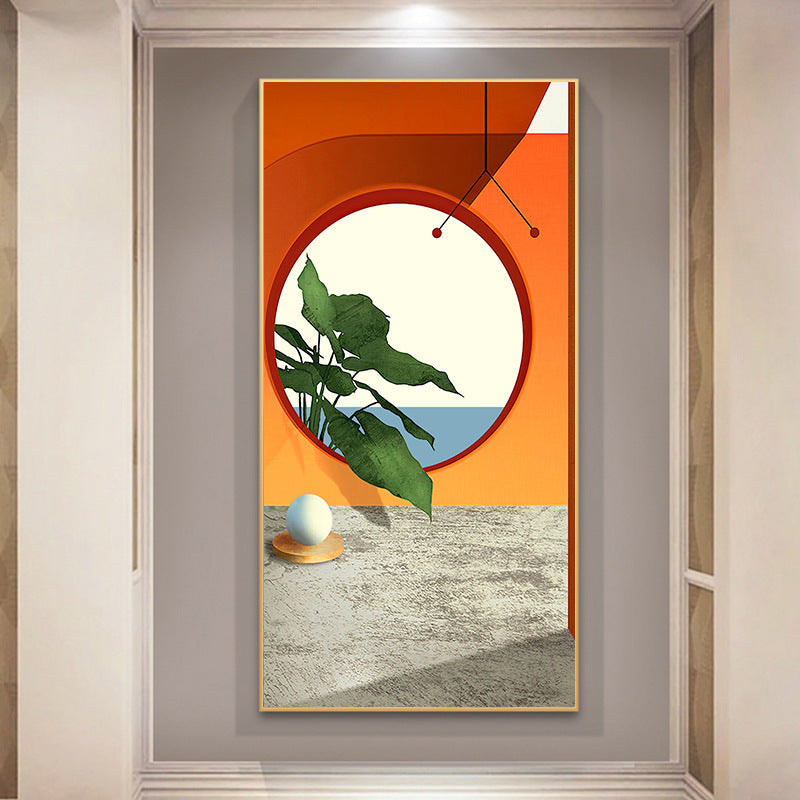 Artistic Entryway Canvas Print Homeandso
