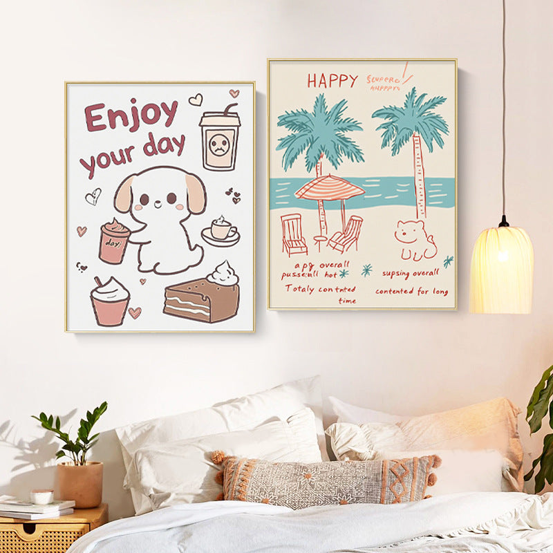 Dog-Themed Framed Wall Art Homeandso